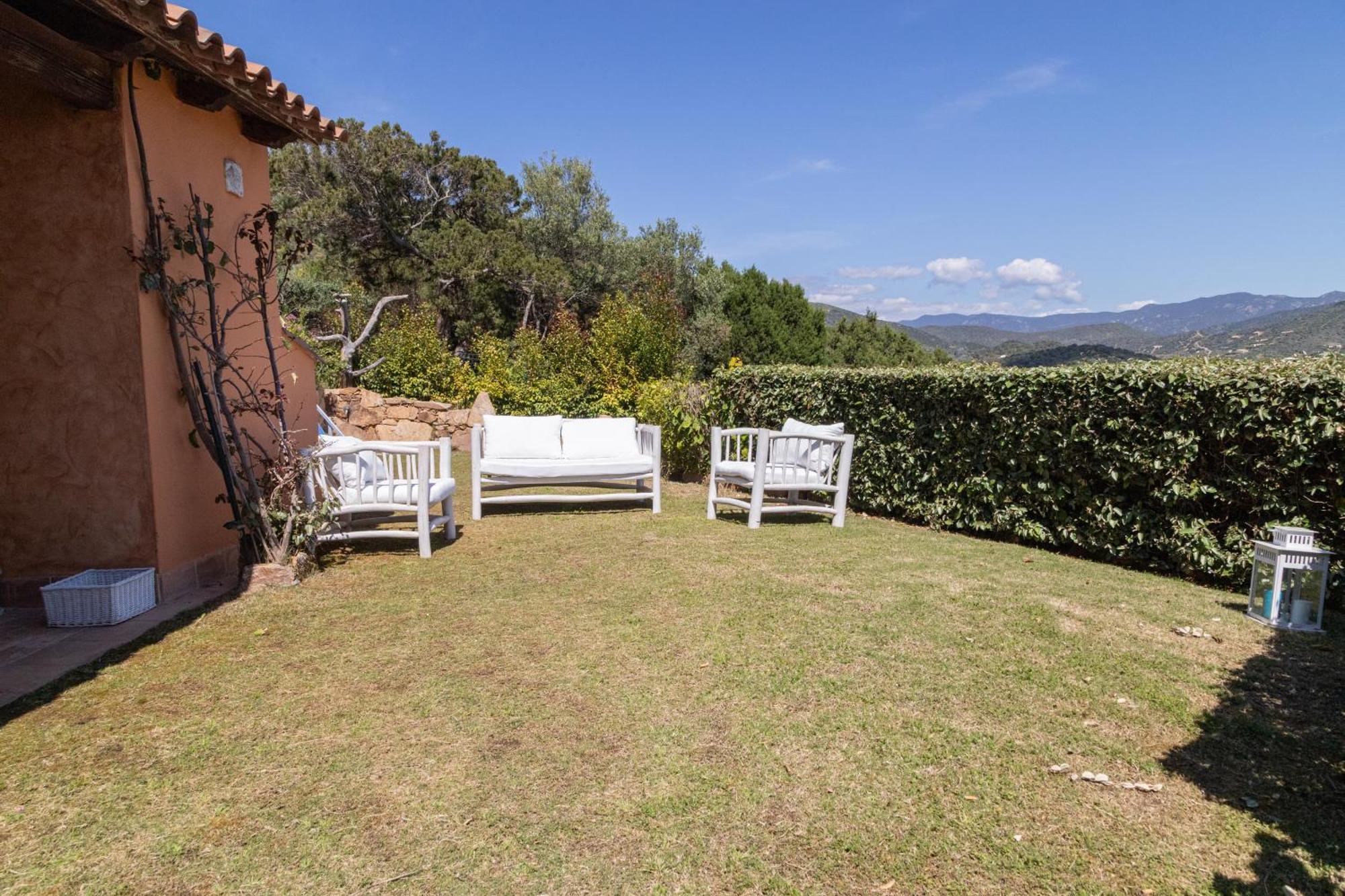 Residenza Del Barone Villa Zoe Chia - Vista Mare מראה חיצוני תמונה